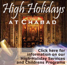 High Holidays at Chabad